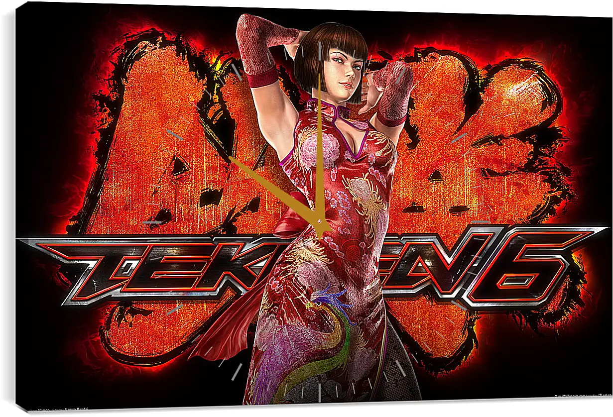 Часы картина - Tekken 6
