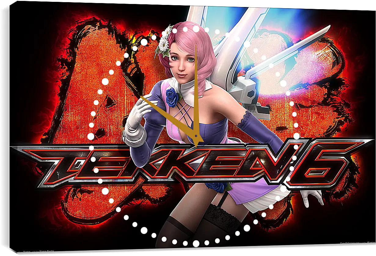 Часы картина - Tekken 6
