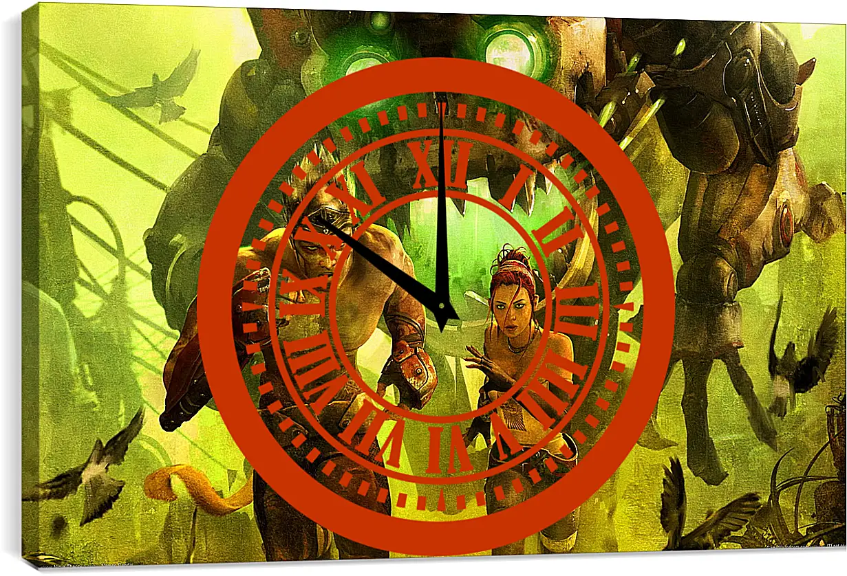Часы картина - Enslaved: Odyssey To The West
