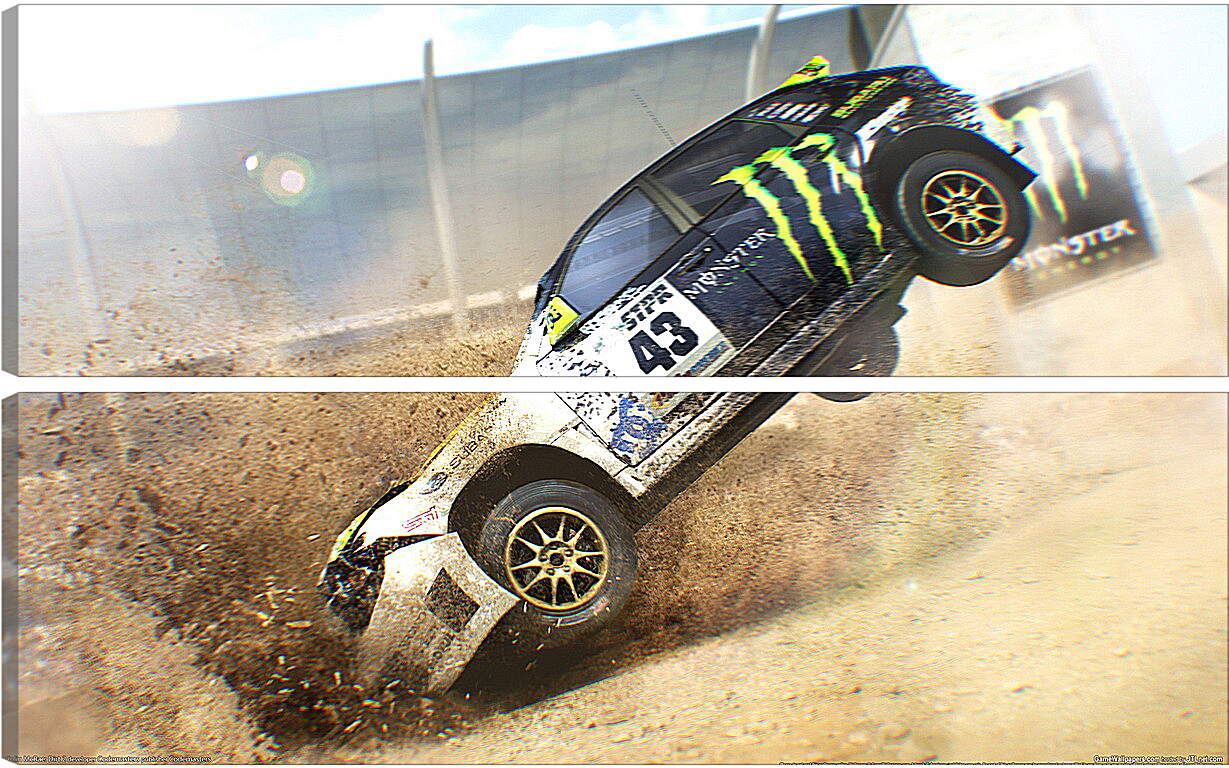 Модульная картина - Colin Mcrae: Dirt 2
