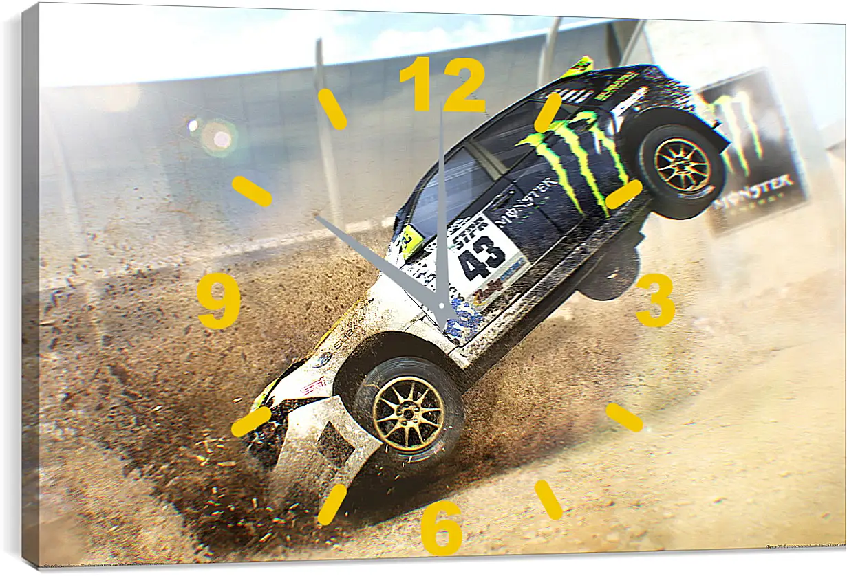 Часы картина - Colin Mcrae: Dirt 2
