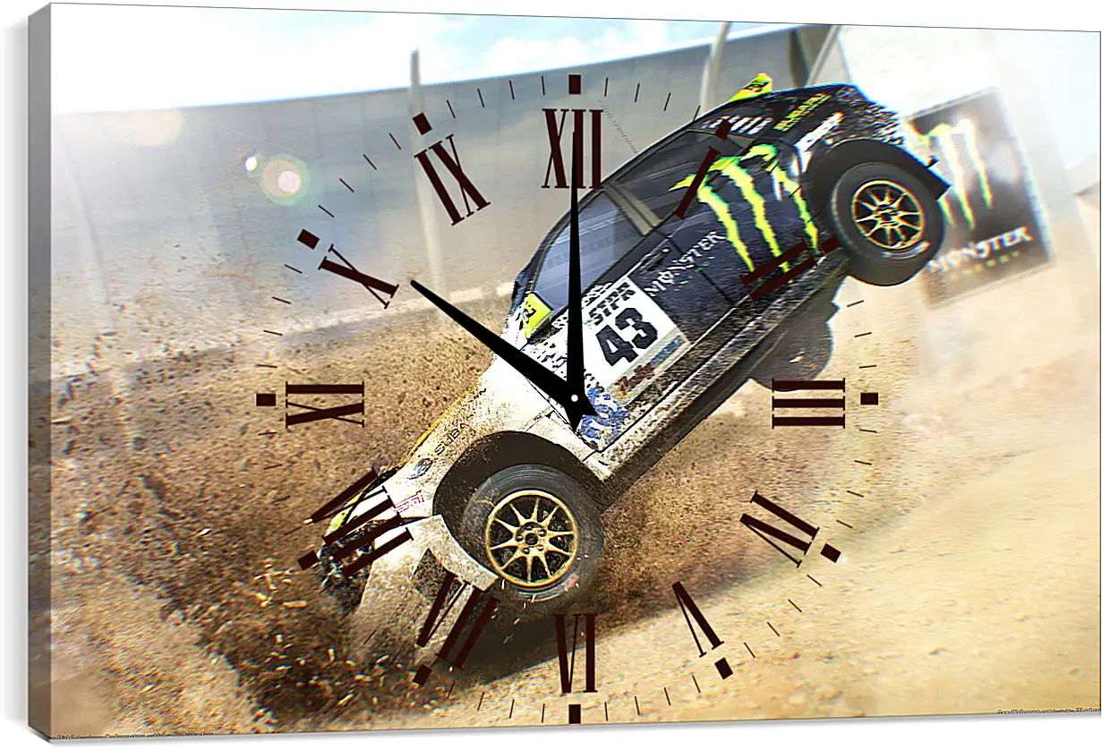 Часы картина - Colin Mcrae: Dirt 2
