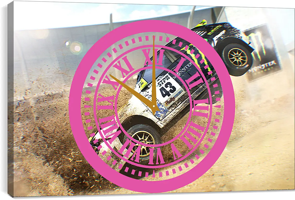 Часы картина - Colin Mcrae: Dirt 2
