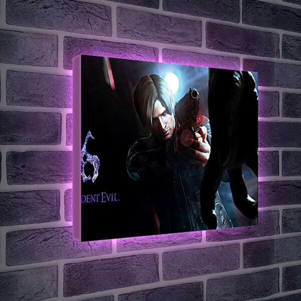 Лайтбокс световая панель - Resident Evil

