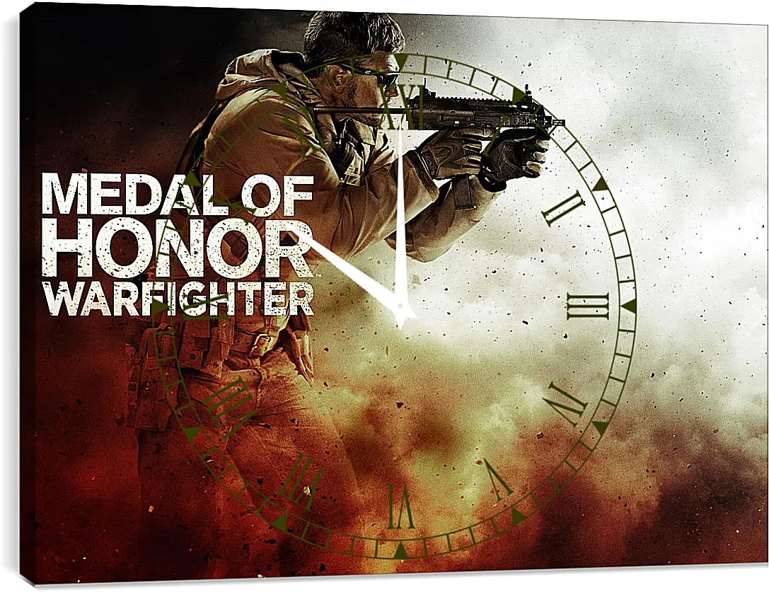 Часы картина - Medal Of Honor: Warfighter
