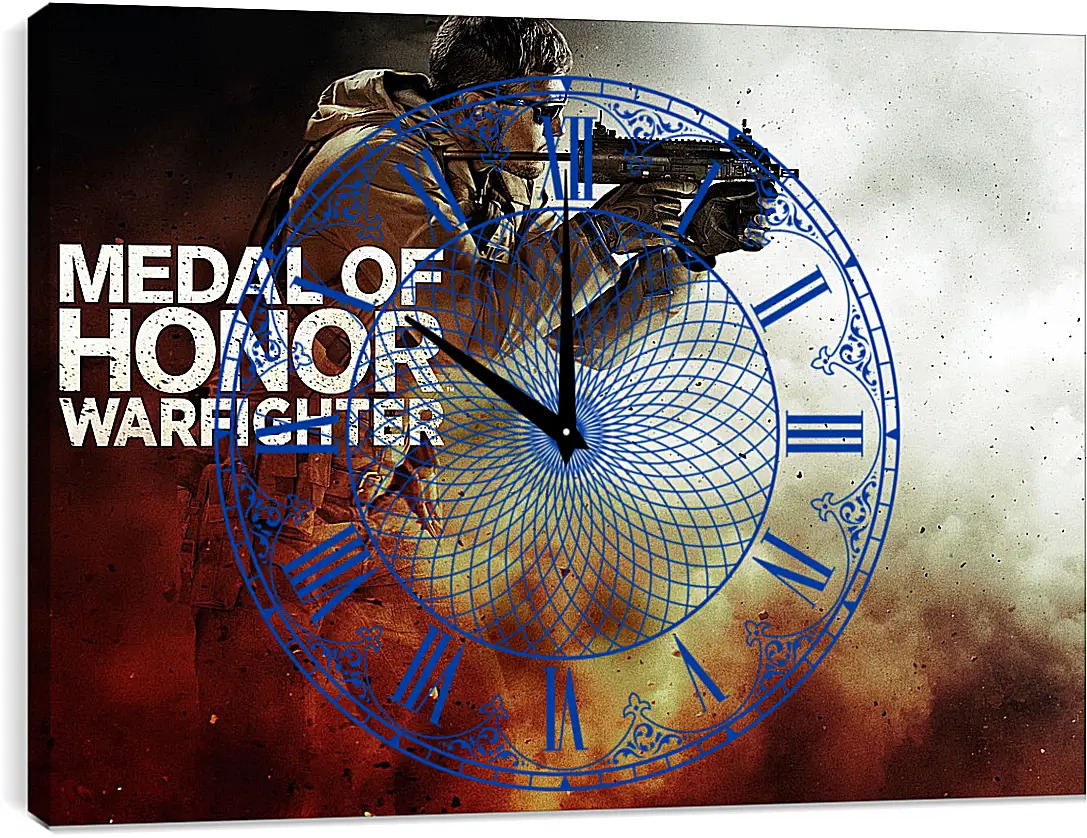 Часы картина - Medal Of Honor: Warfighter
