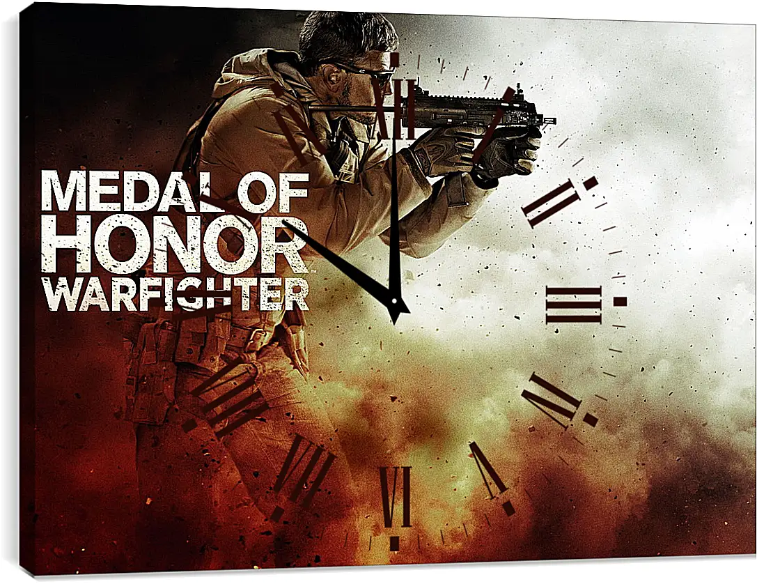 Часы картина - Medal Of Honor: Warfighter
