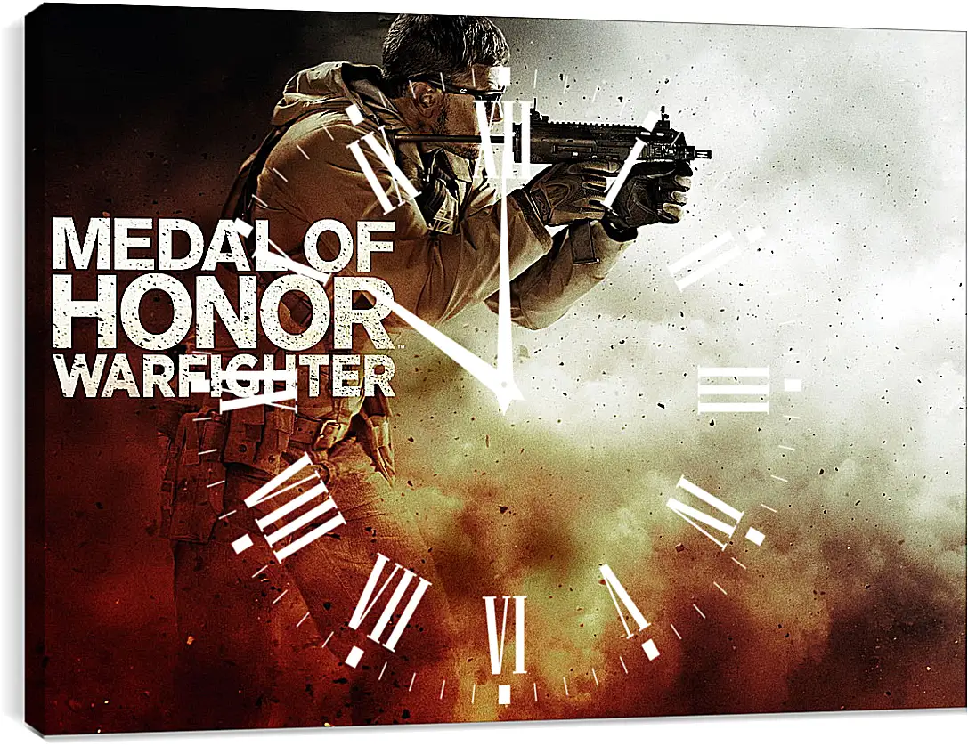 Часы картина - Medal Of Honor: Warfighter
