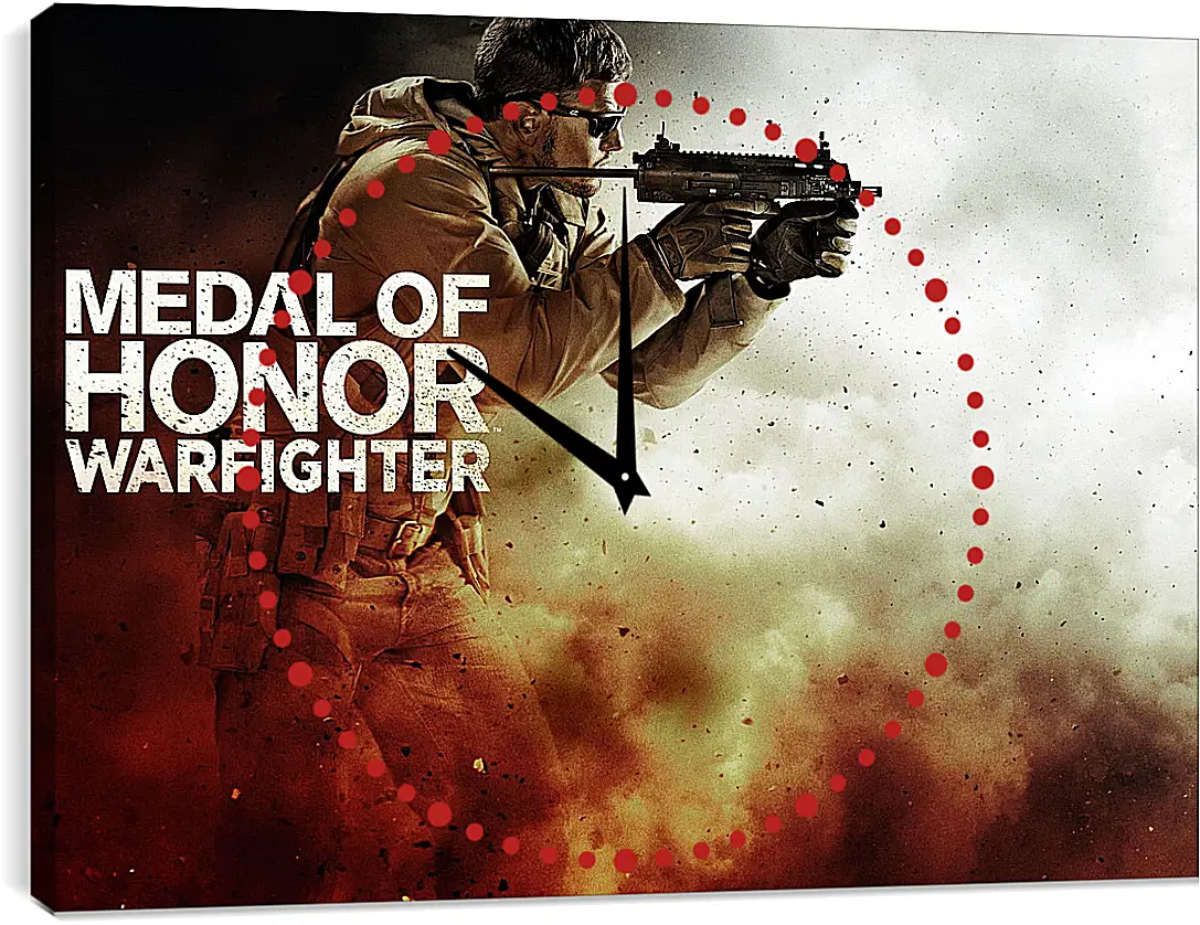 Часы картина - Medal Of Honor: Warfighter
