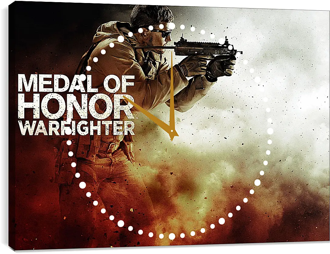 Часы картина - Medal Of Honor: Warfighter
