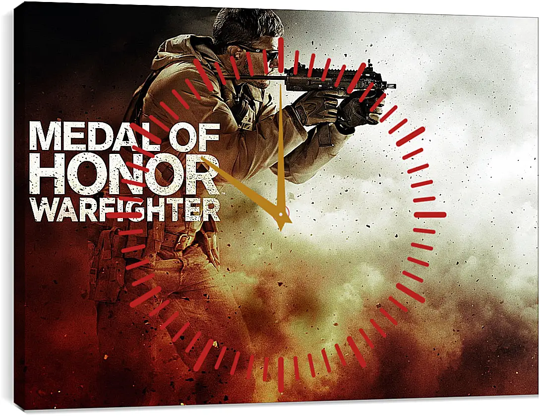 Часы картина - Medal Of Honor: Warfighter
