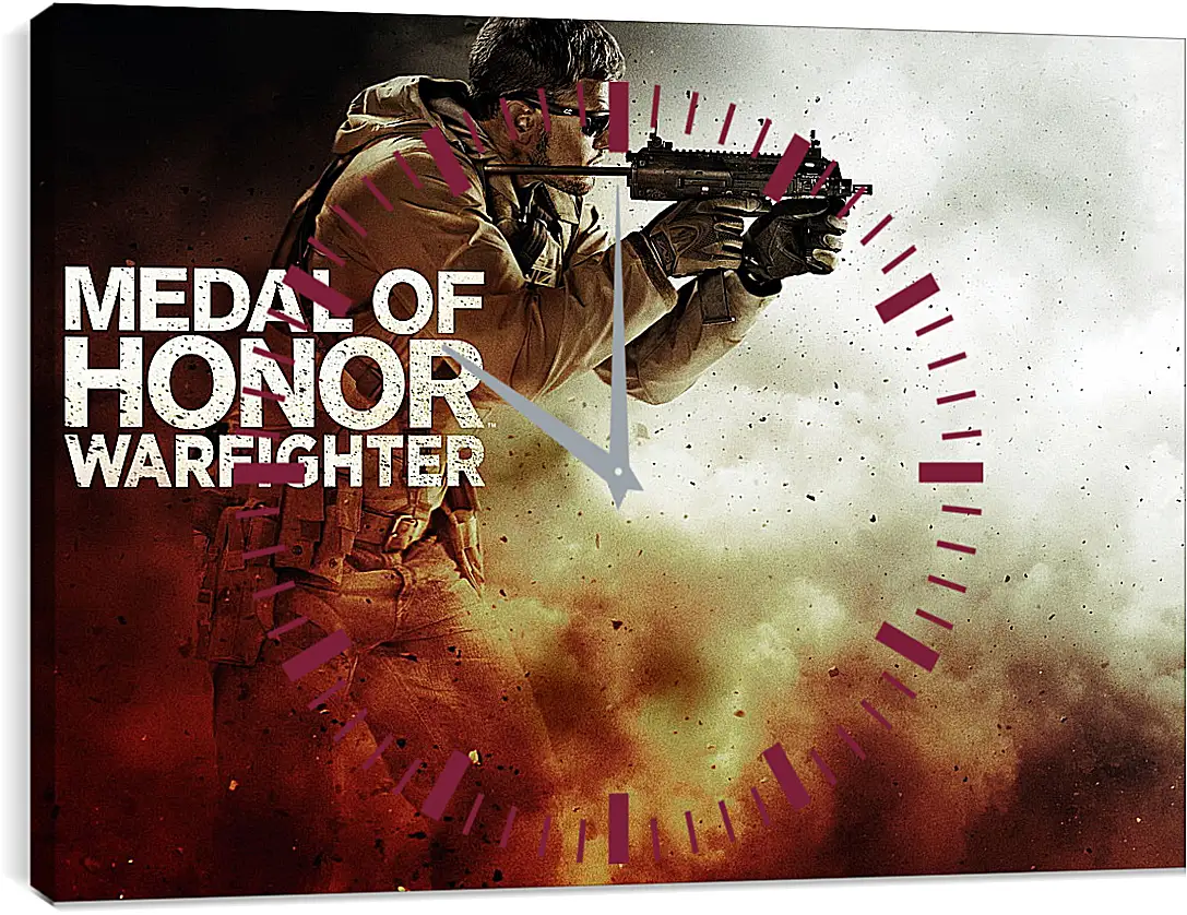 Часы картина - Medal Of Honor: Warfighter
