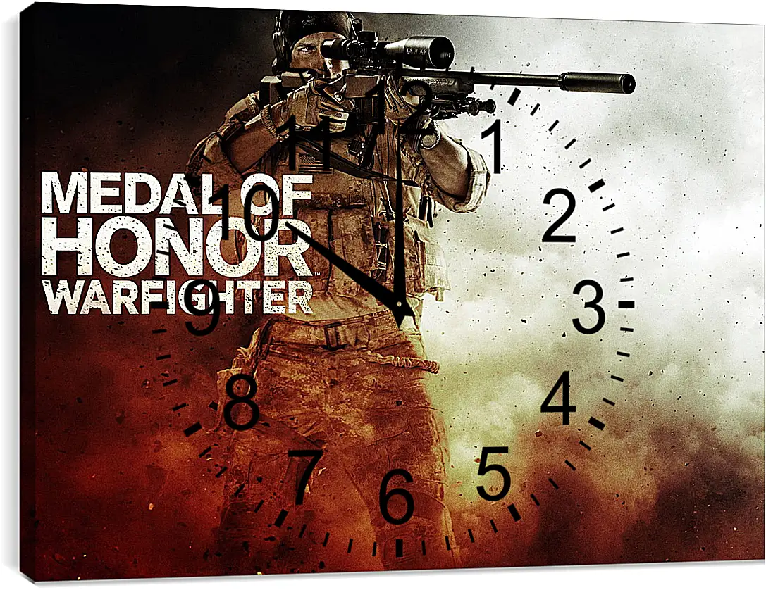 Часы картина - Medal Of Honor: Warfighter
