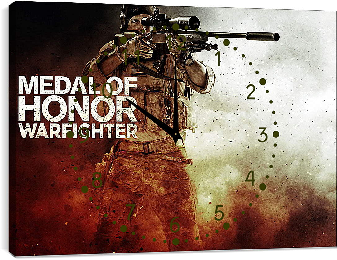 Часы картина - Medal Of Honor: Warfighter
