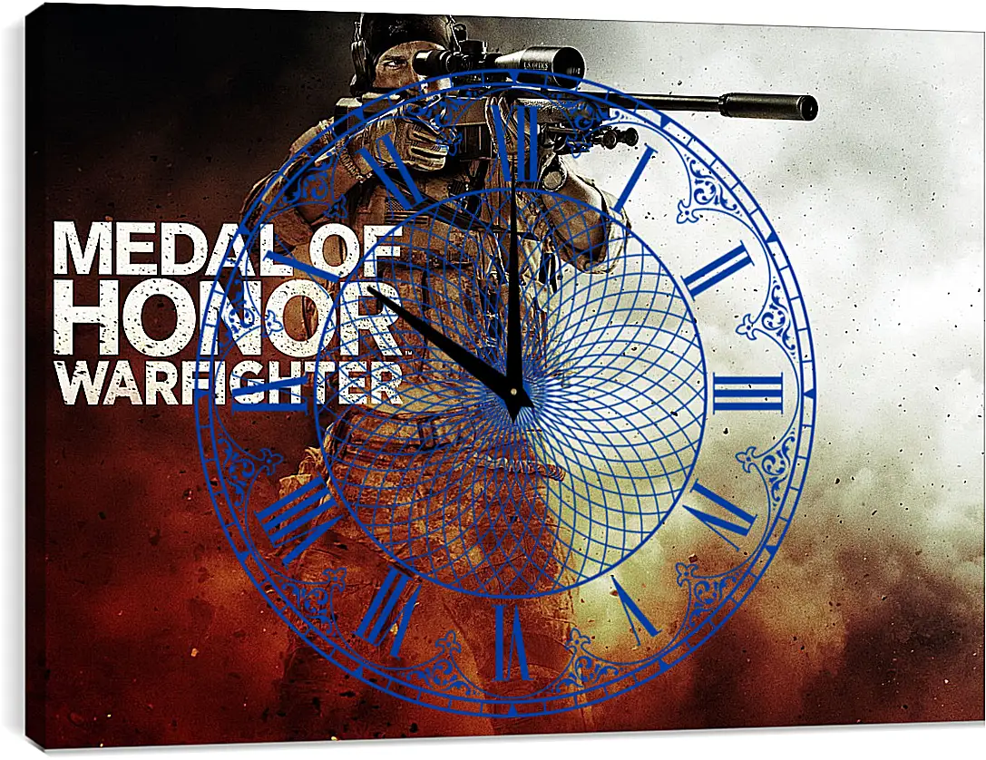 Часы картина - Medal Of Honor: Warfighter
