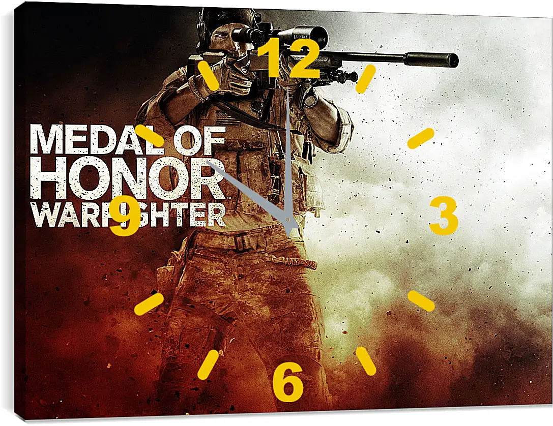 Часы картина - Medal Of Honor: Warfighter
