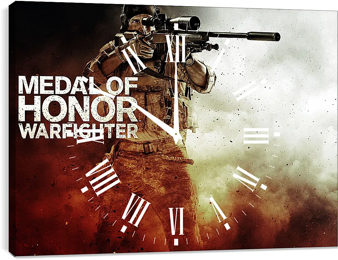 Часы картина - Medal Of Honor: Warfighter
