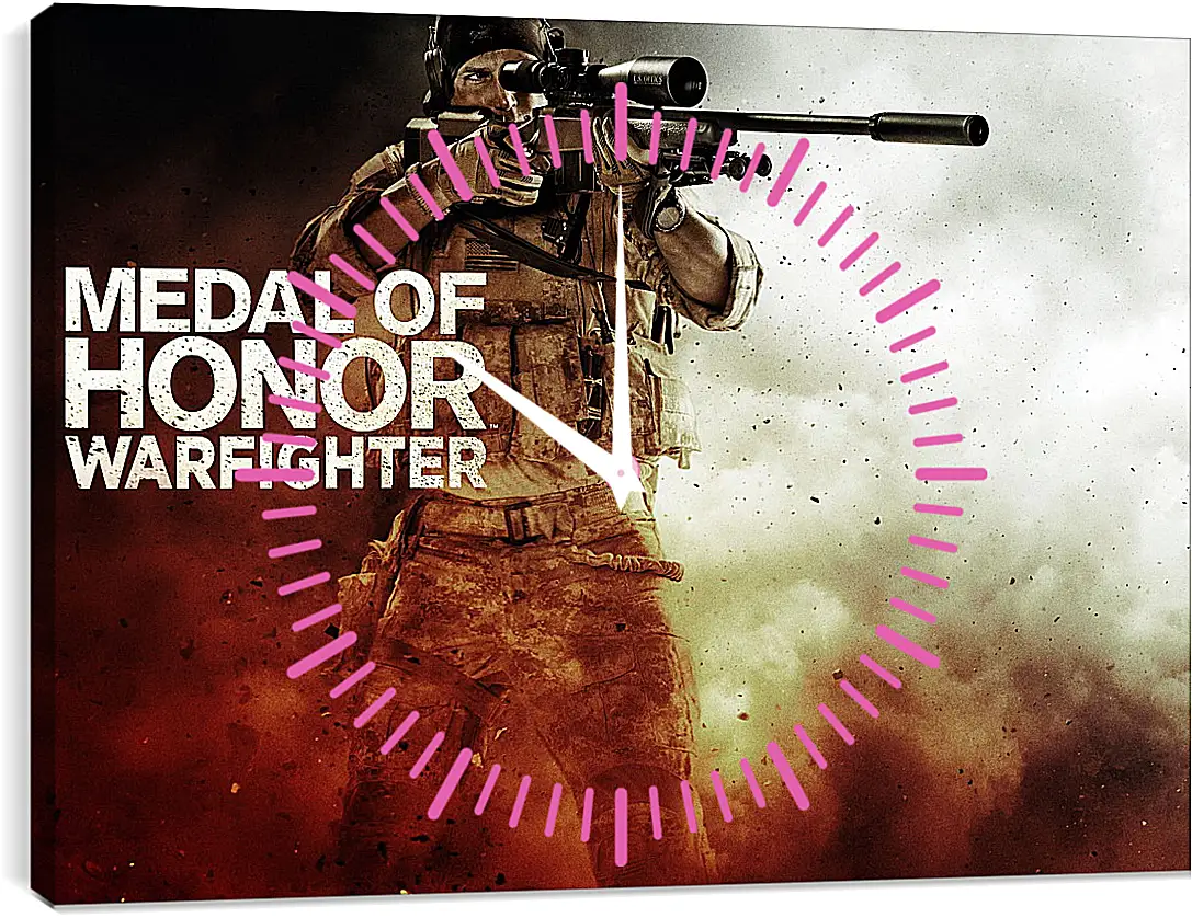 Часы картина - Medal Of Honor: Warfighter
