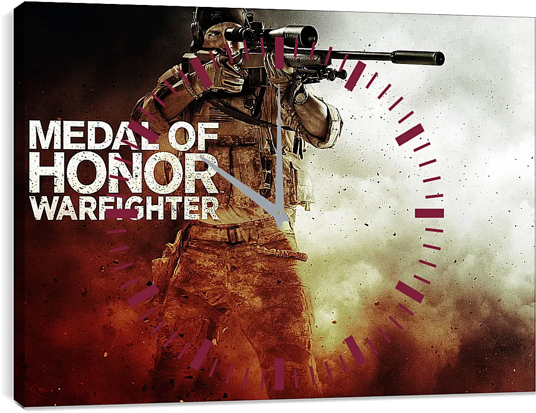 Часы картина - Medal Of Honor: Warfighter
