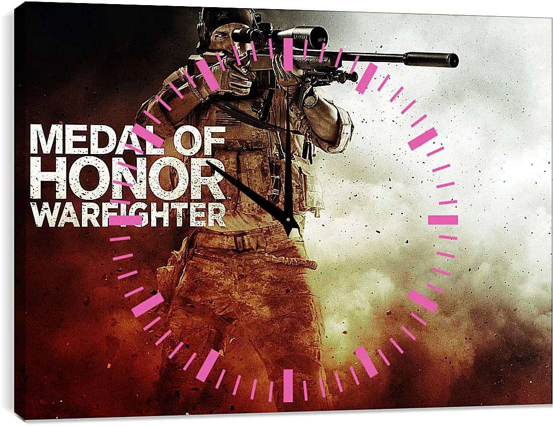 Часы картина - Medal Of Honor: Warfighter
