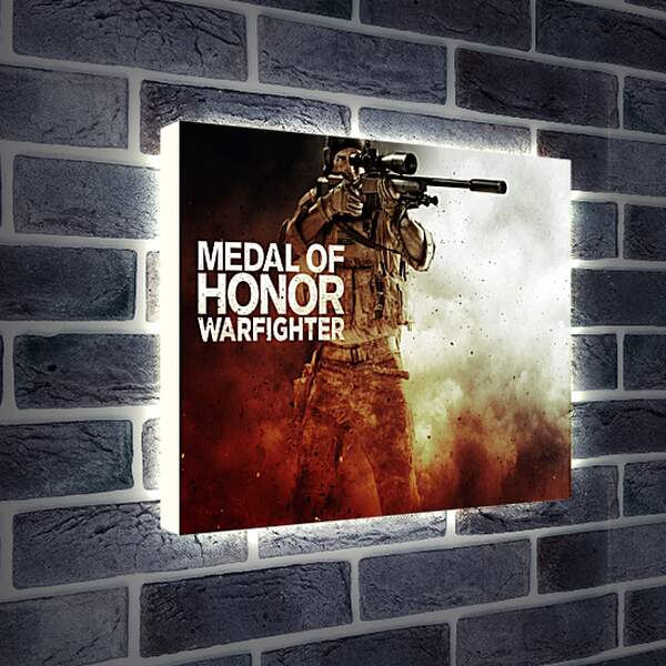 Лайтбокс световая панель - Medal Of Honor: Warfighter
