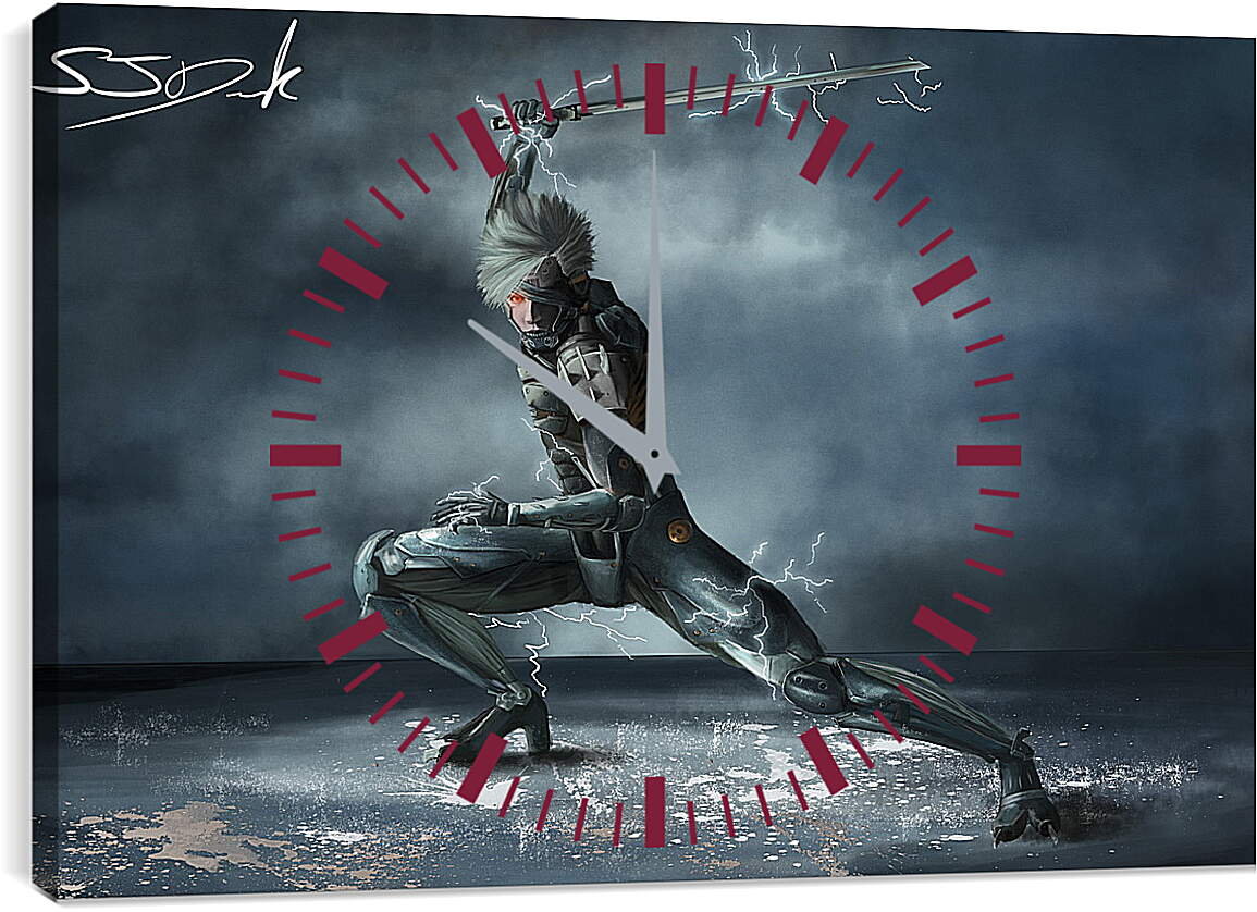 Часы картина - Metal Gear
