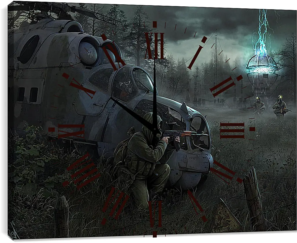 Часы картина - S.T.A.L.K.E.R.
