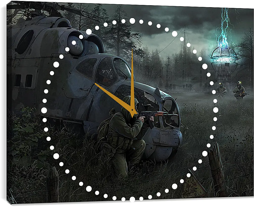 Часы картина - S.T.A.L.K.E.R.

