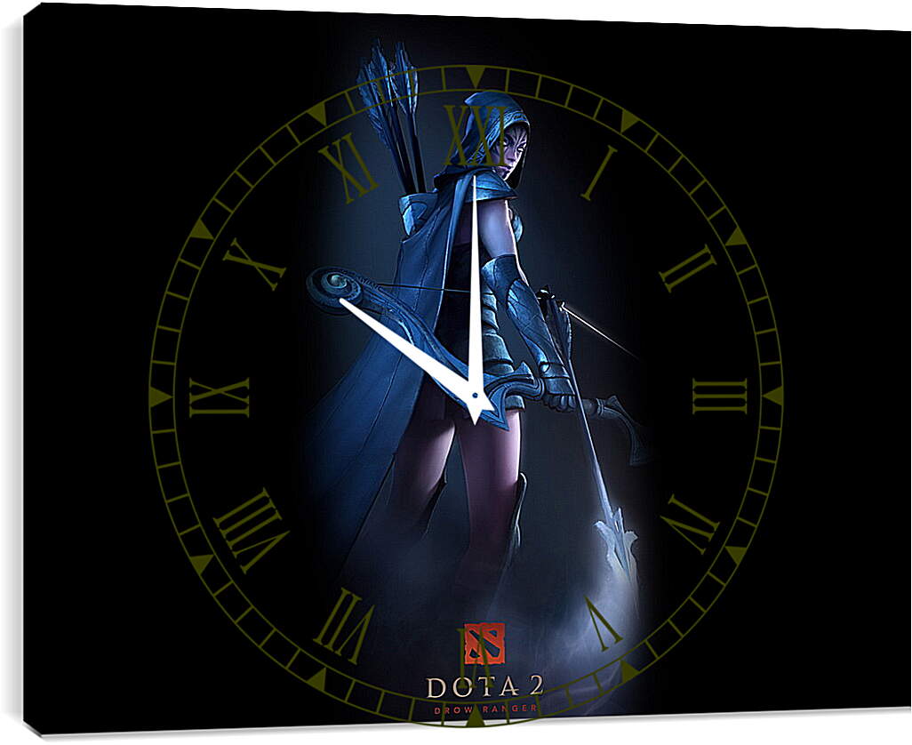 Часы картина - DotA