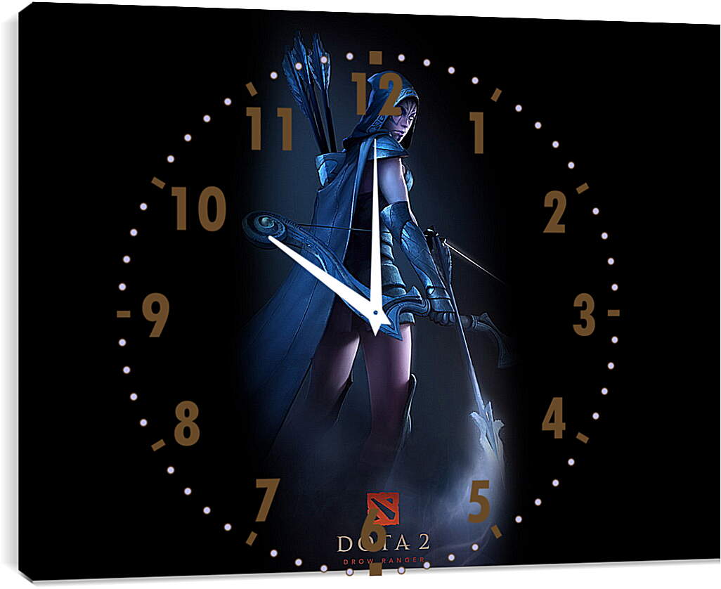 Часы картина - DotA
