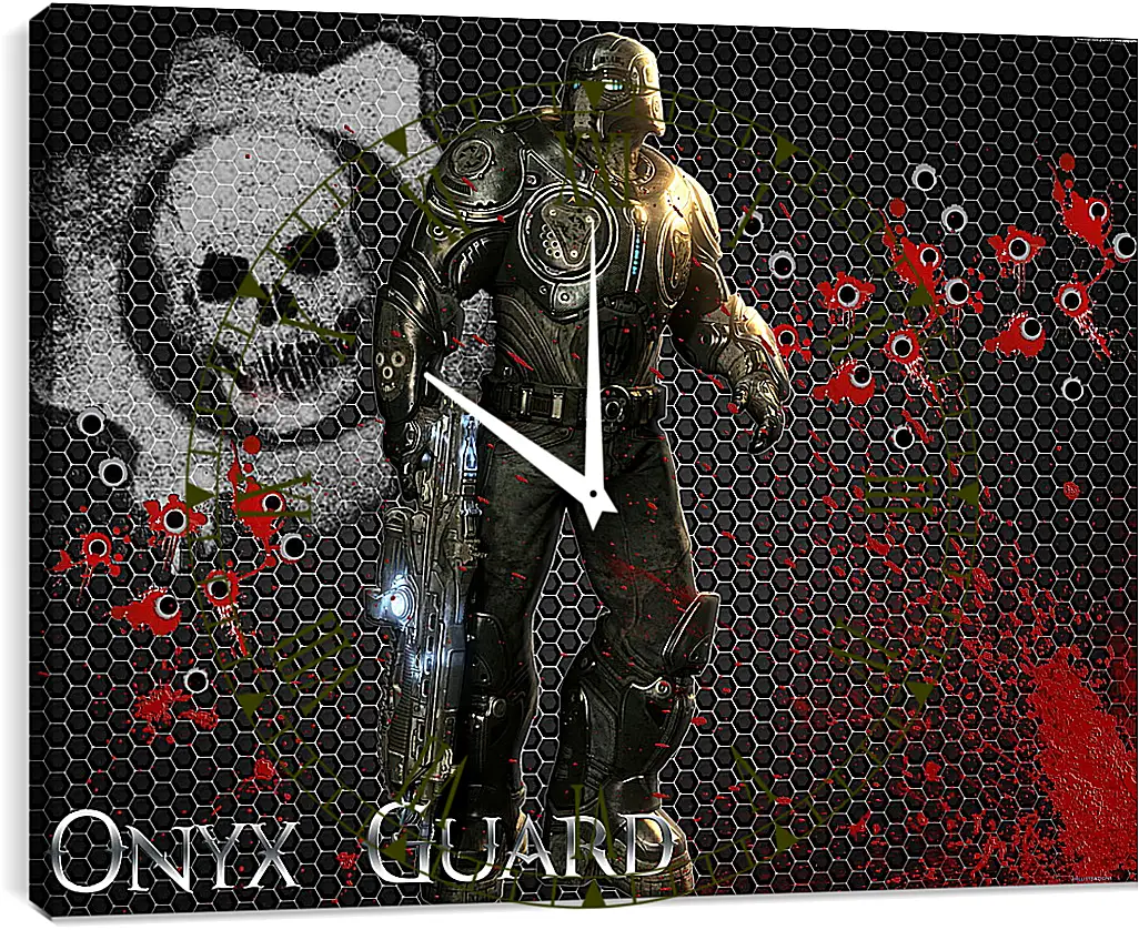 Часы картина - Gears Of War
