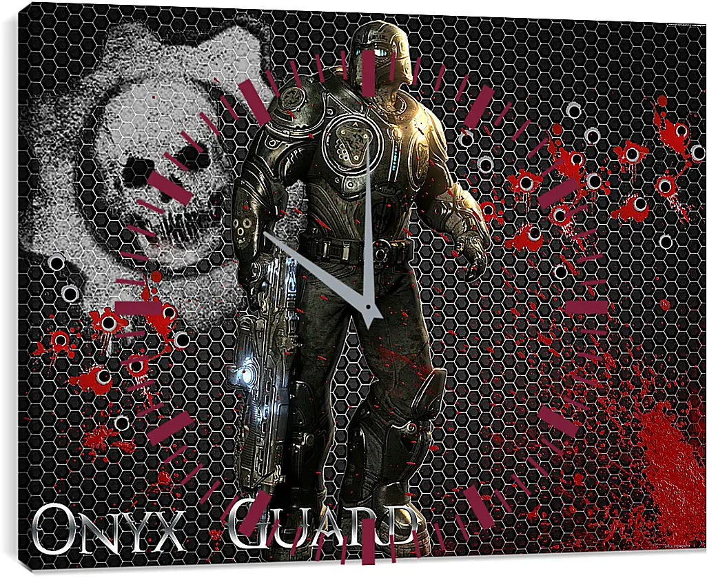 Часы картина - Gears Of War
