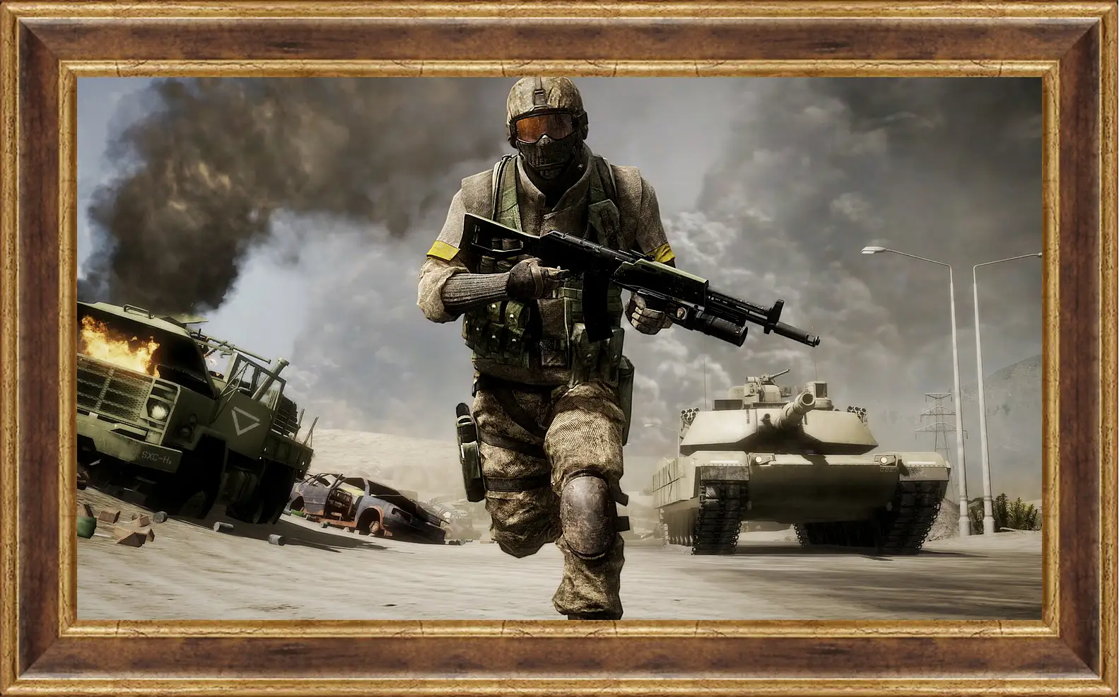 Картина в раме - Battlefield: Bad Company 2