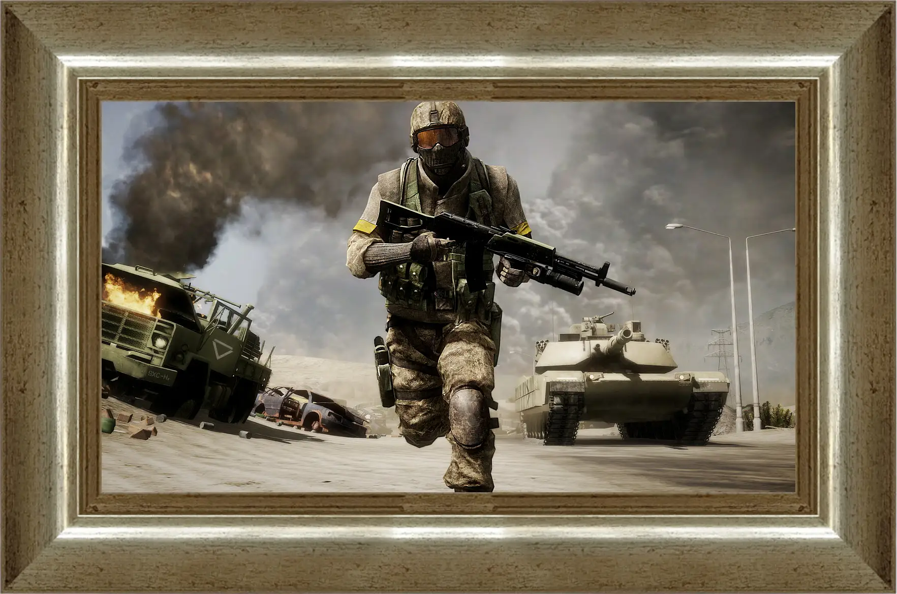 Картина в раме - Battlefield: Bad Company 2