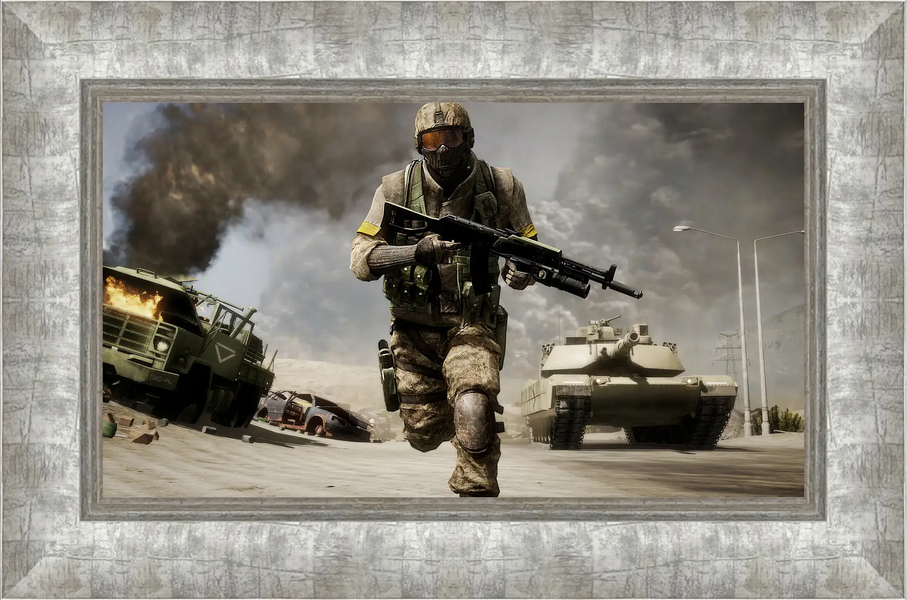 Картина в раме - Battlefield: Bad Company 2