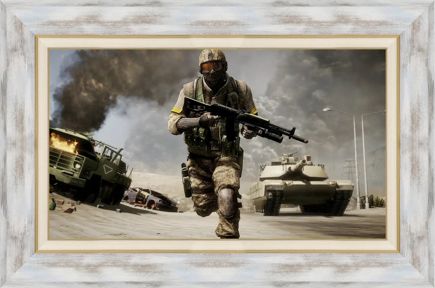 Картина в раме - Battlefield: Bad Company 2