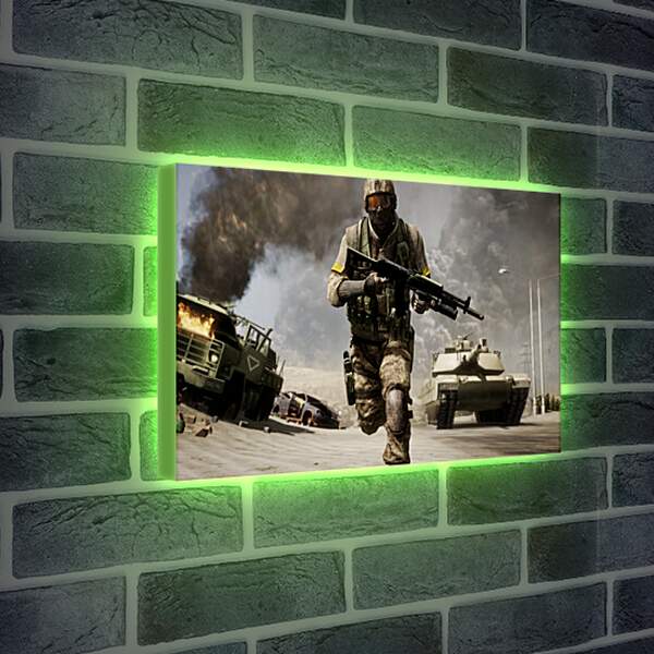 Лайтбокс световая панель - Battlefield: Bad Company 2