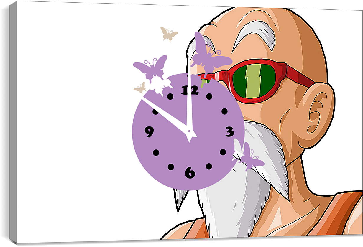Часы картина - Dragon Ball Z
