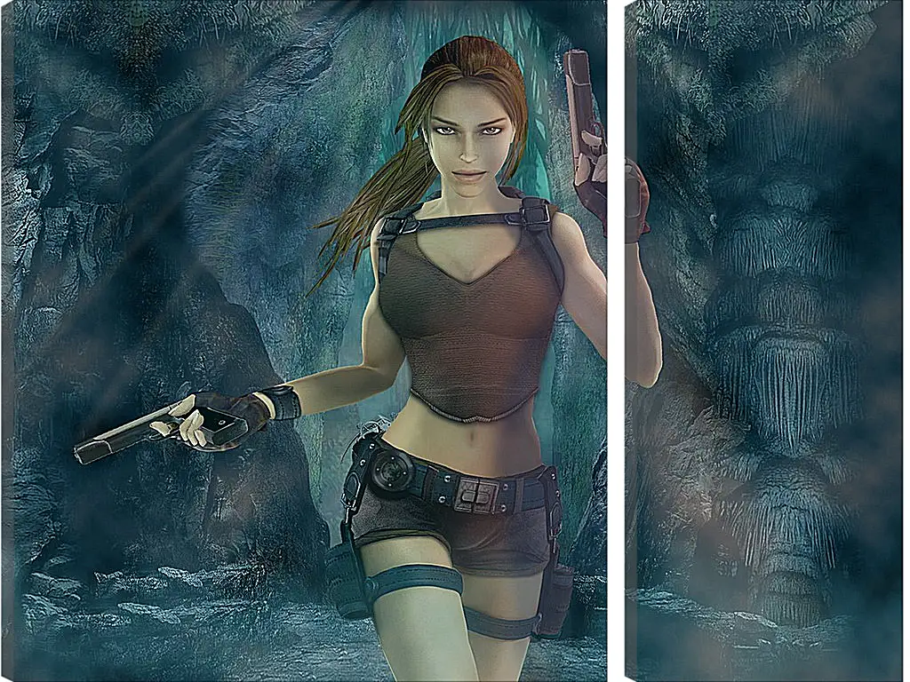 Модульная картина - Tomb Raider