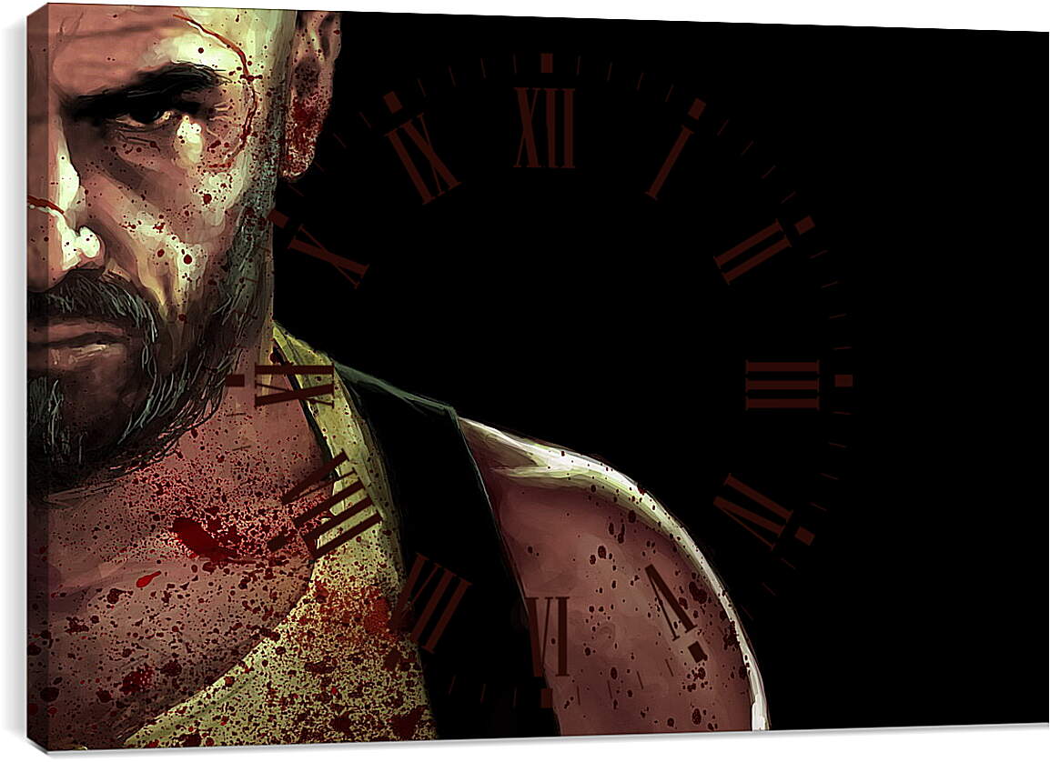 Часы картина - Max Payne
