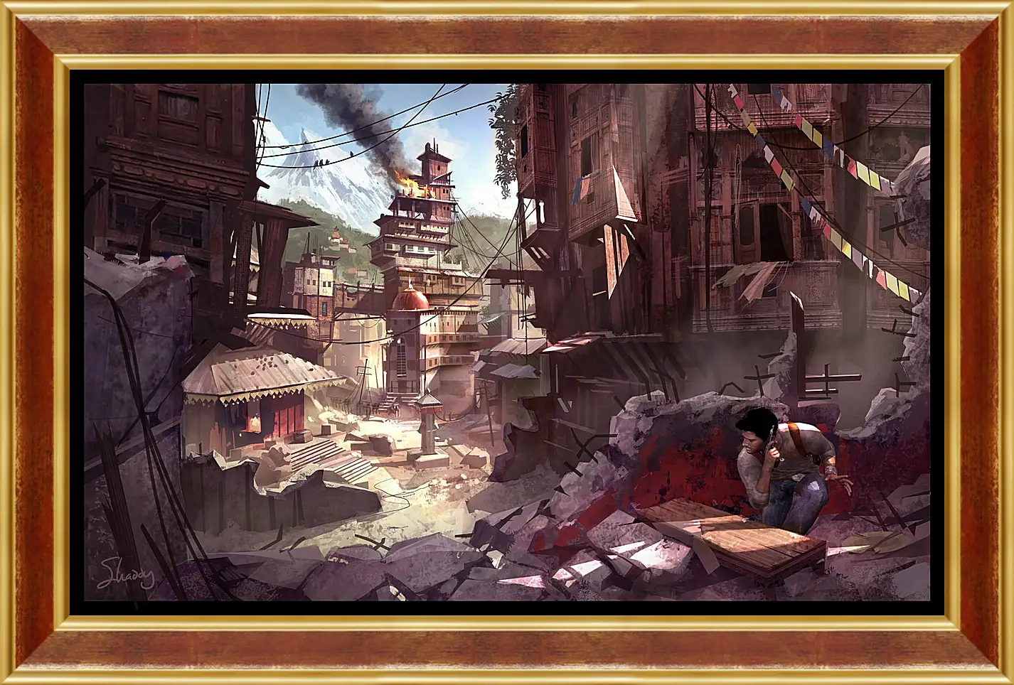 Картина в раме - Uncharted 2: Among Thieves