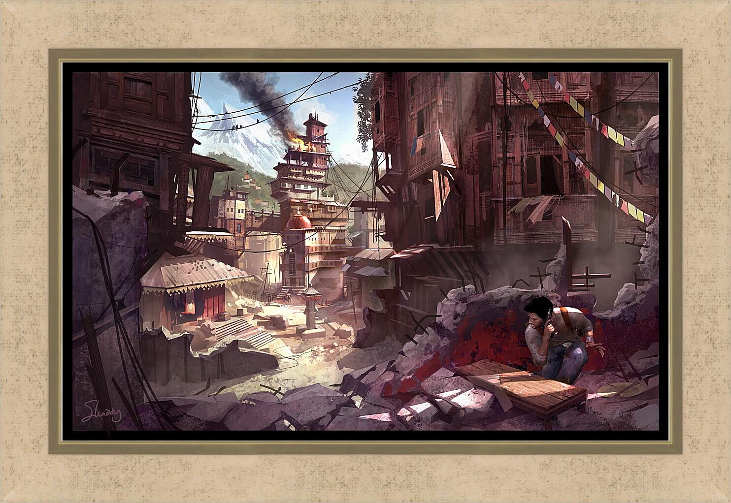 Картина в раме - Uncharted 2: Among Thieves
