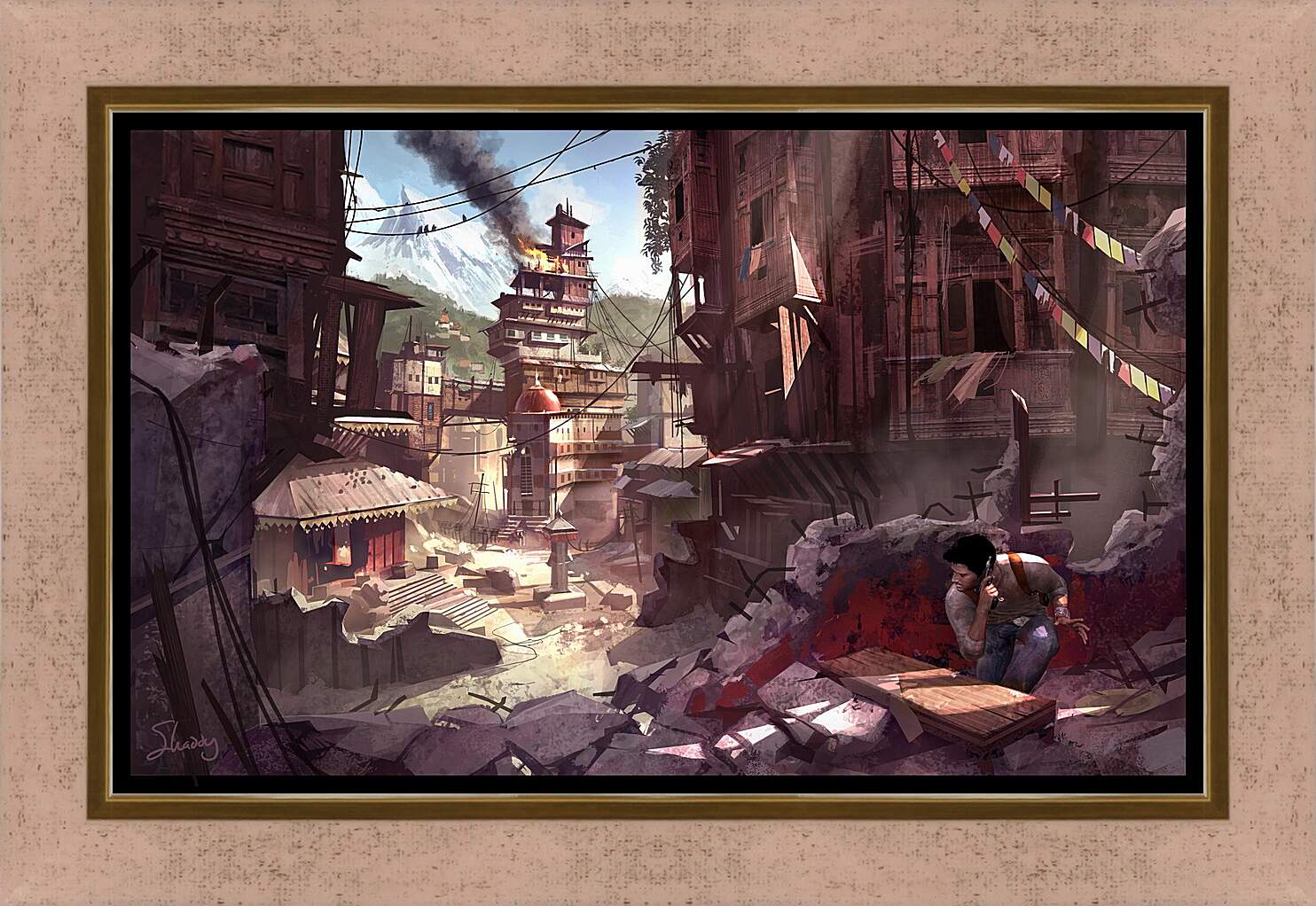 Картина в раме - Uncharted 2: Among Thieves