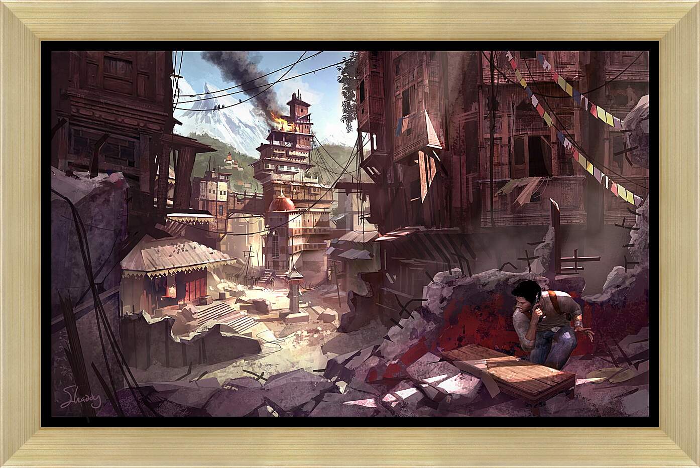 Картина в раме - Uncharted 2: Among Thieves