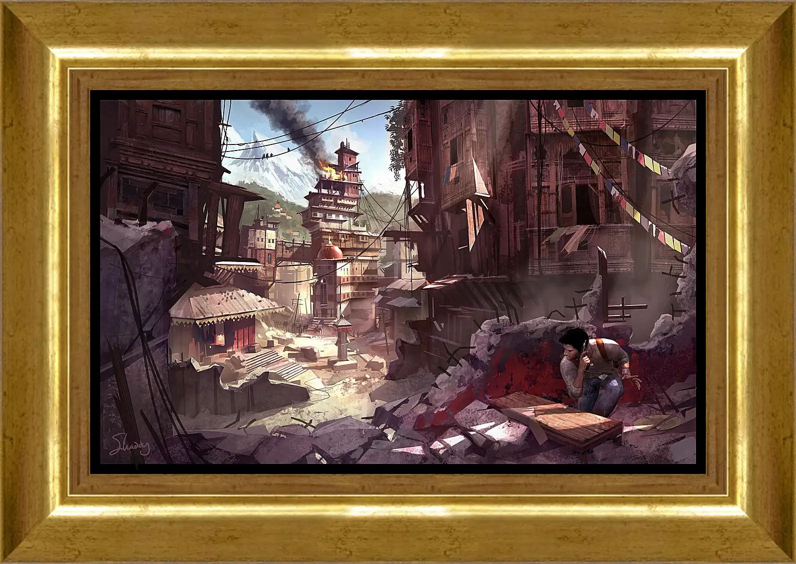 Картина в раме - Uncharted 2: Among Thieves