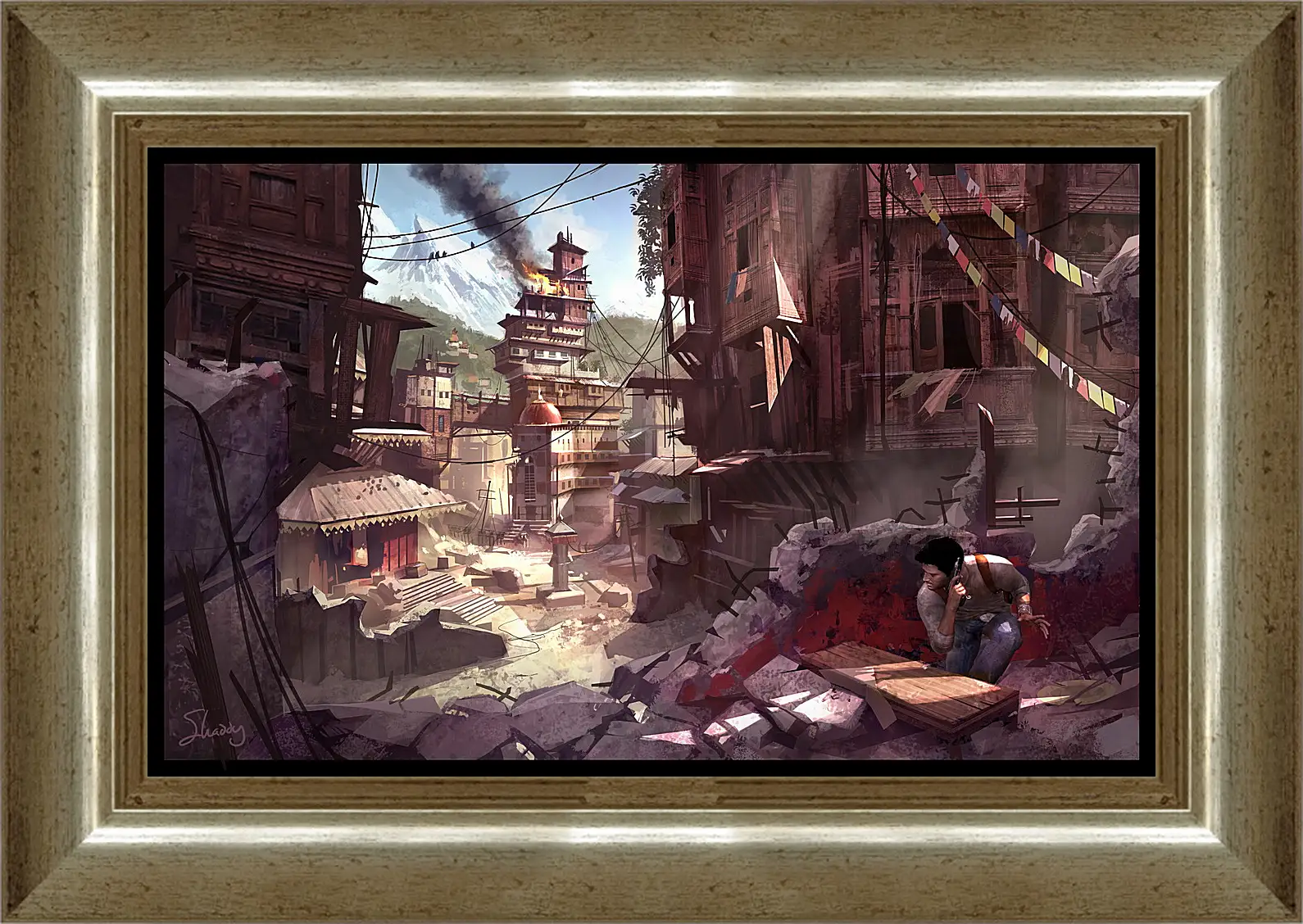 Картина в раме - Uncharted 2: Among Thieves