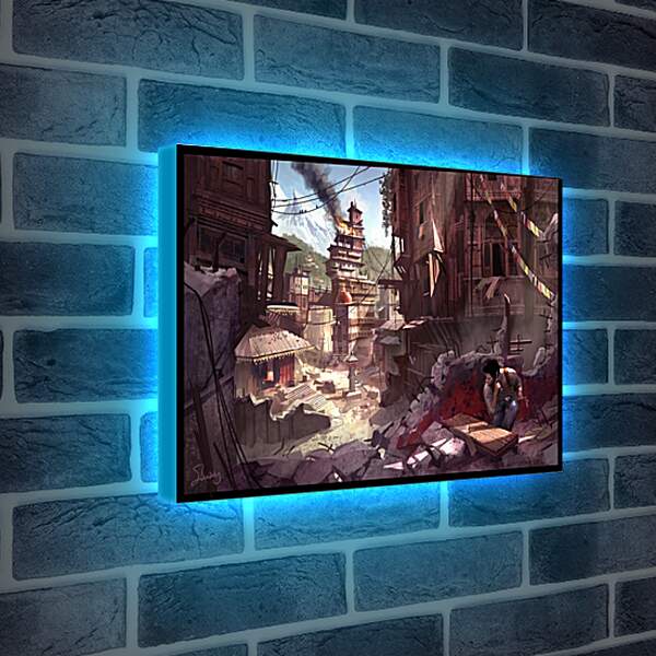 Лайтбокс световая панель - Uncharted 2: Among Thieves