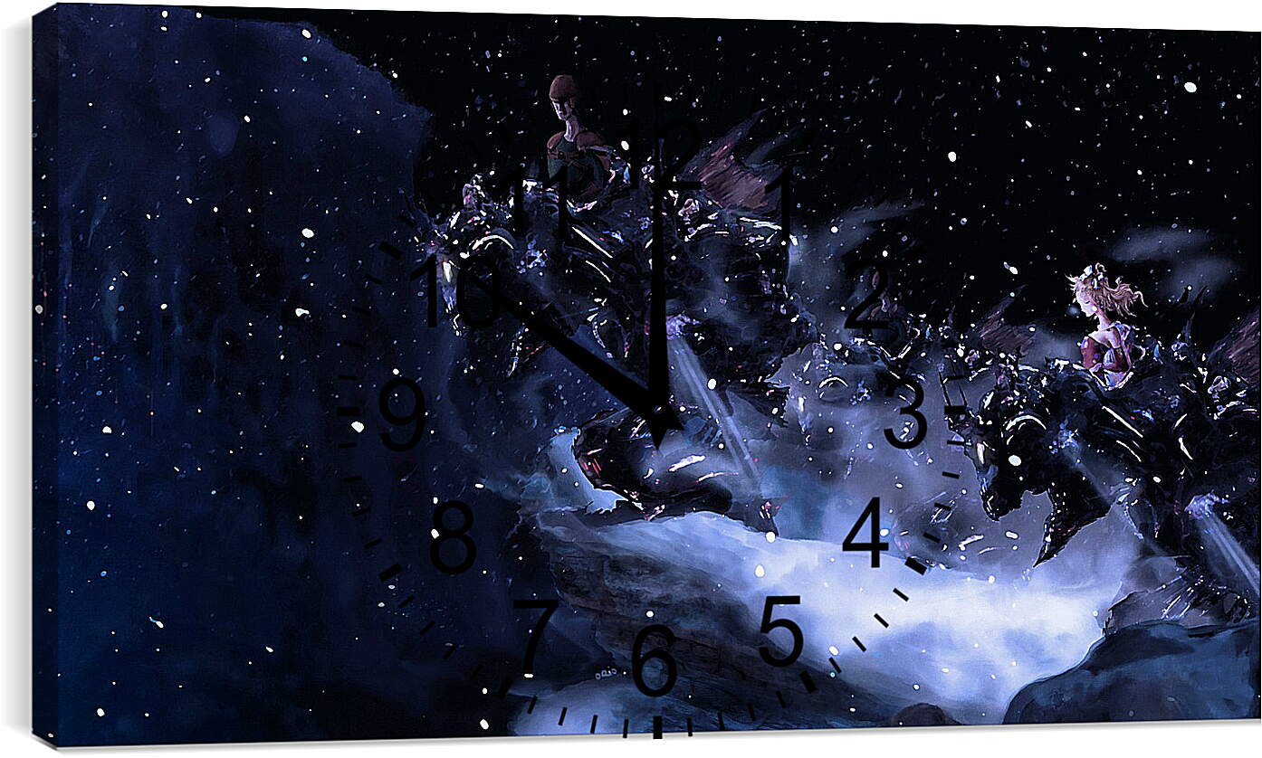 Часы картина - Final Fantasy III