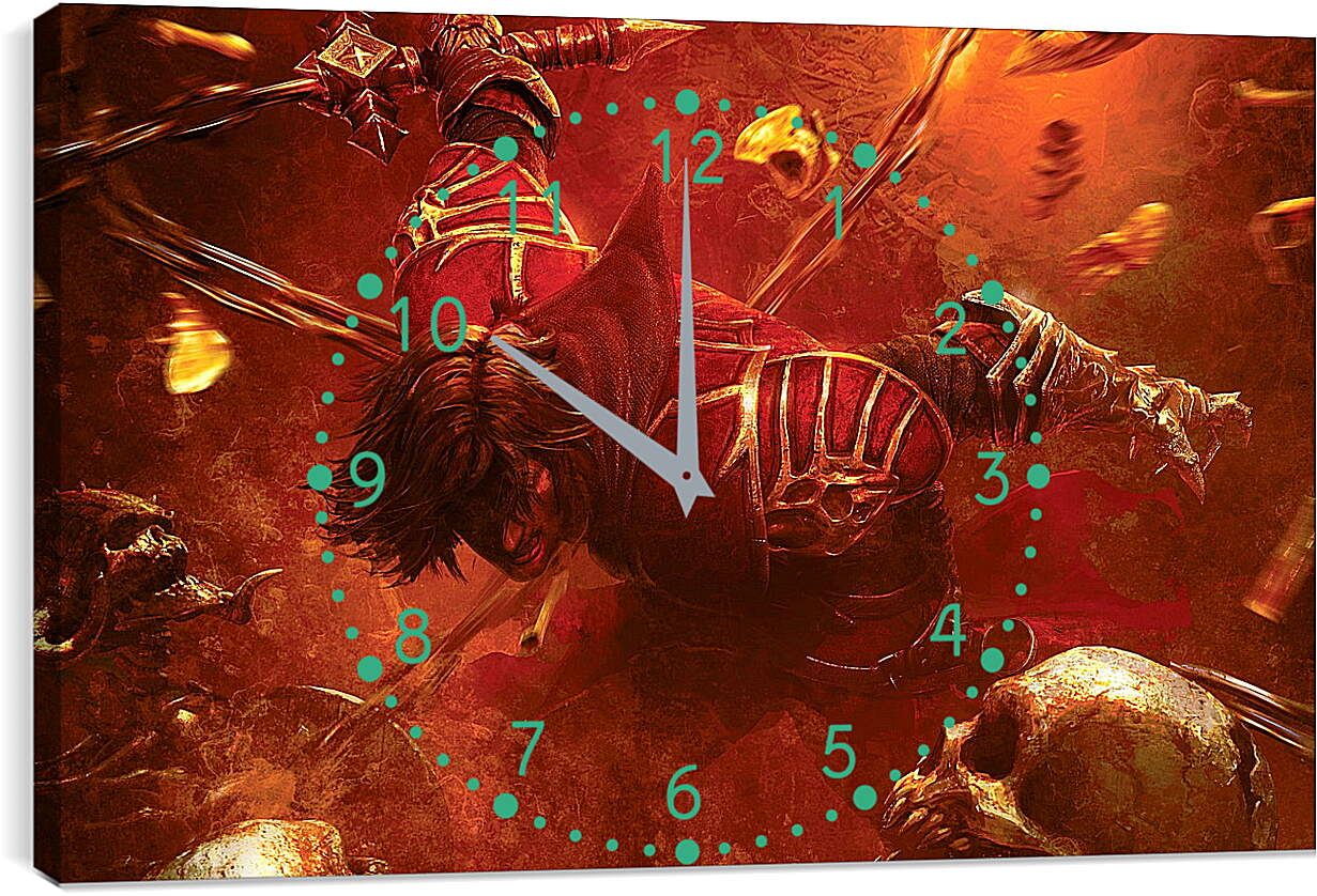 Часы картина - Castlevania

