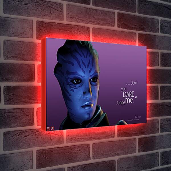 Лайтбокс световая панель - Mass Effect 2